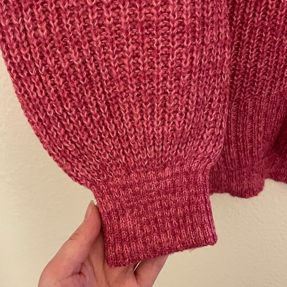 Love Elli Pink Turtleneck Sweater - Picture 2 of 12